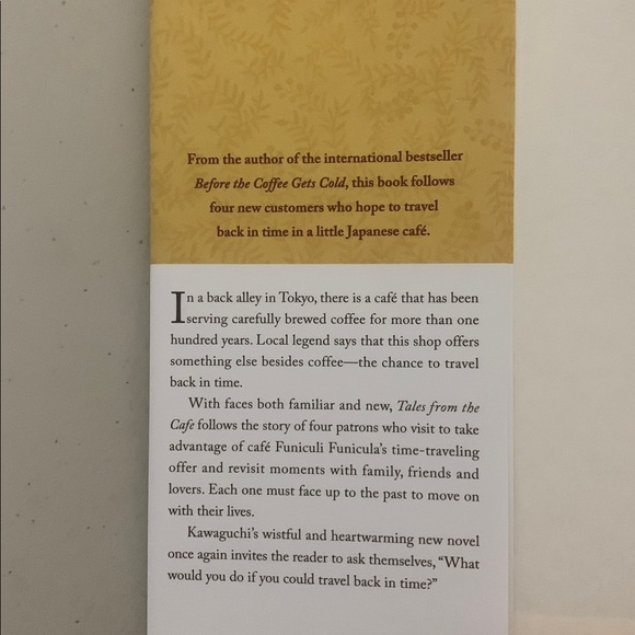 Tales from the Cafe Book Written by Toshikazu Kawaguchi - Picture 4 of 6